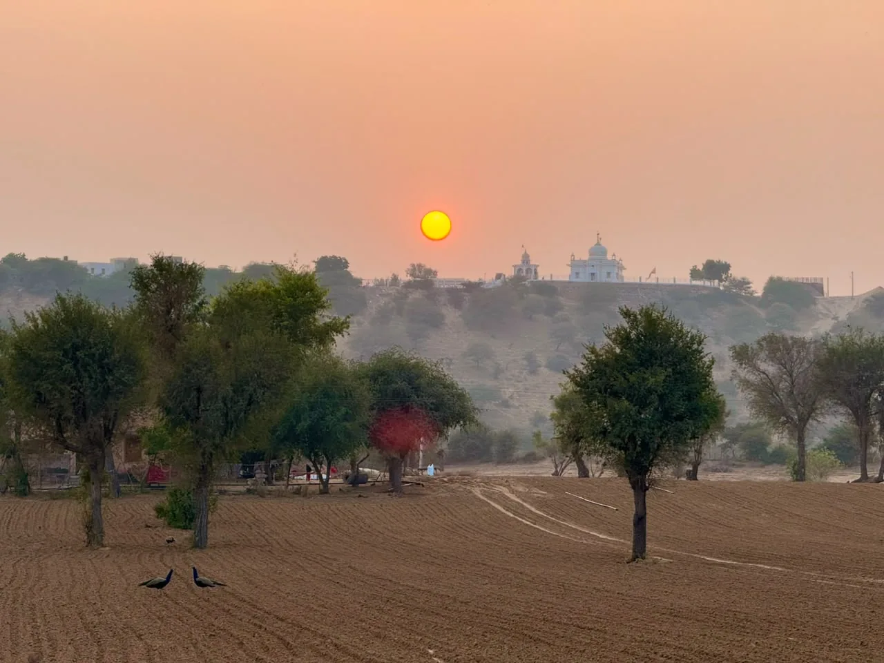 Sunset over Mukam